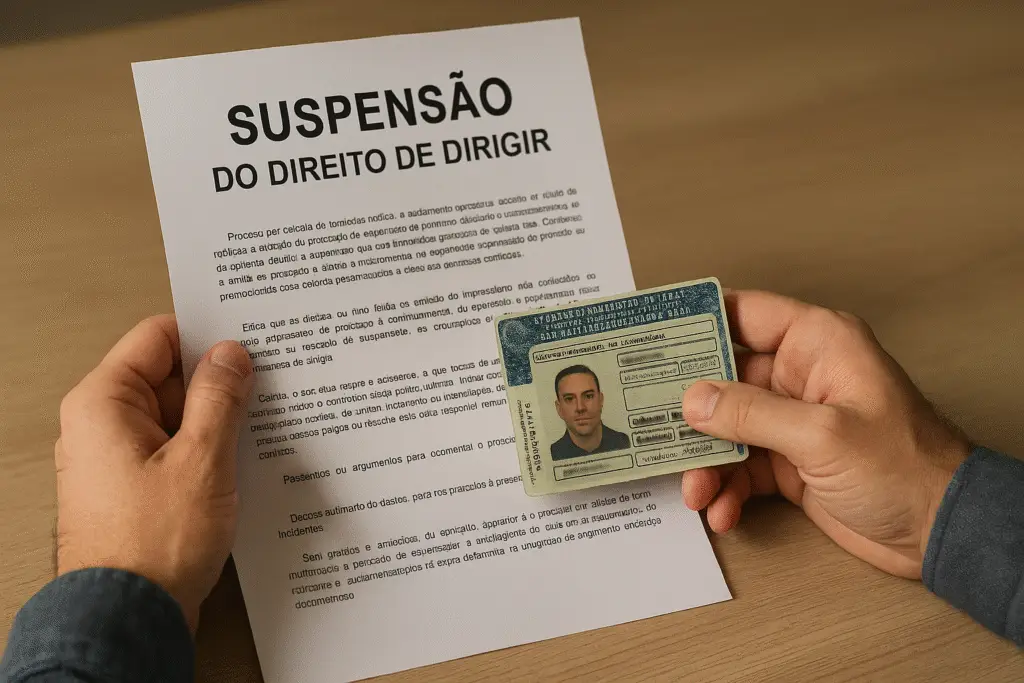 Suspensão da CNH