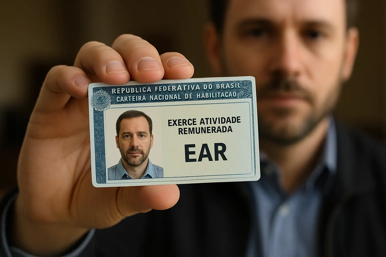inclusão de EAR na CNH